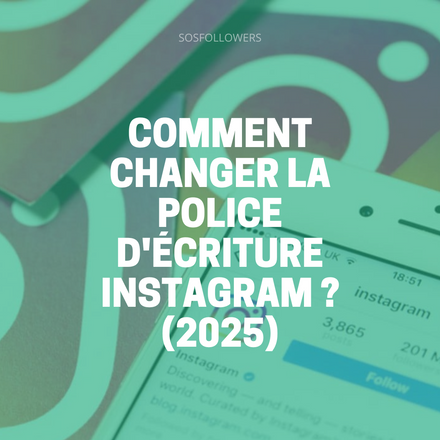 Comment changer la police d'écriture Instagram  (2025)